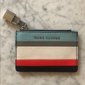 Marc Jacobs top zip color block wallet